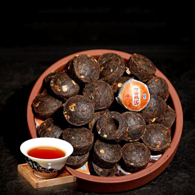 2019 Chinese XinHui "Chen Pi"  Shu Puerh Tea Mini Tuo Cha Ripe Puerh Tea 500g