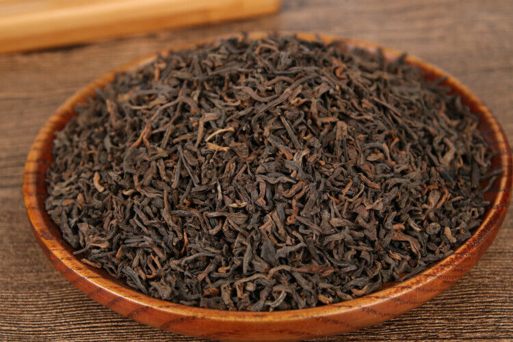 500G Yunnan Pu'er Tea Menghai Old Tree Golden Buds Grade 1 Loose Tea Ripe Tea