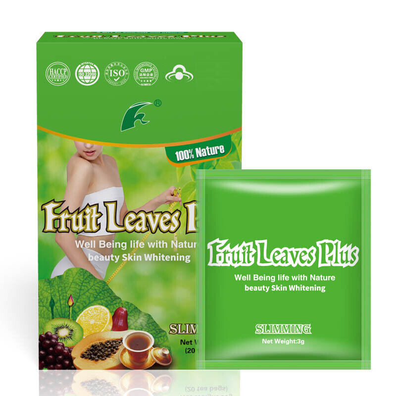 Fruit Leaves Plus Fruit Flavor Slimming Tea Hot Sale in Africa 3g*20 Bags Main image