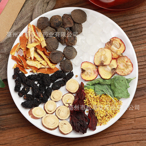 HelloYoung 140g Authentic Sour Plum Soup Ingredients Kit Delicious Sour Plum Wu Mei Soup