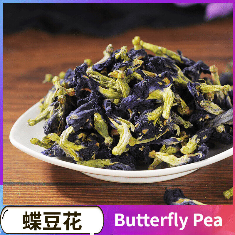 Organic Butterfly Pea Flower Tea Blue Butterfly Flower Fruit Tea Substitute Tea Secondary image