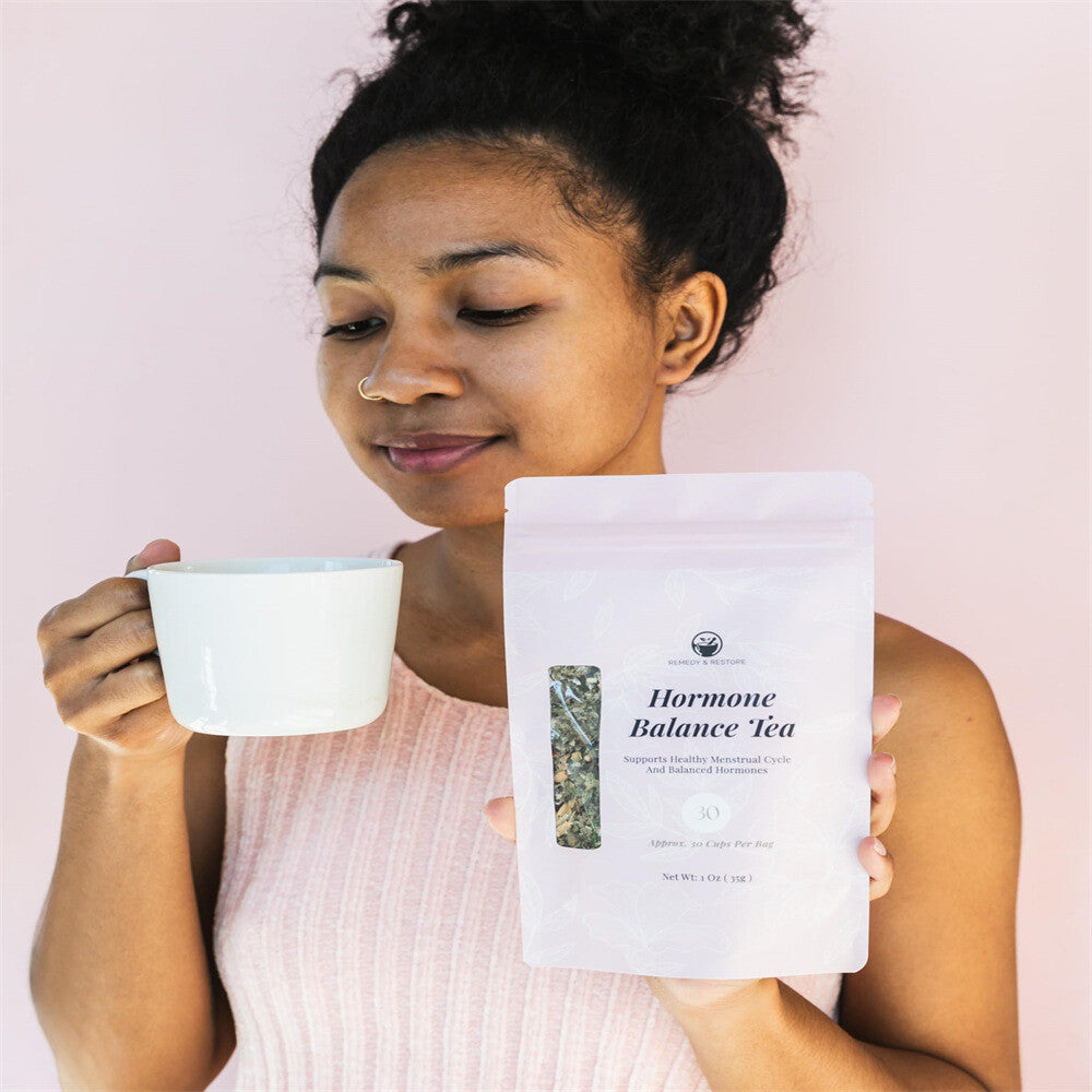 Hormone Balance Tea – Herbal Blend for Hormonal Health & Wellness | 20 Tea Bags