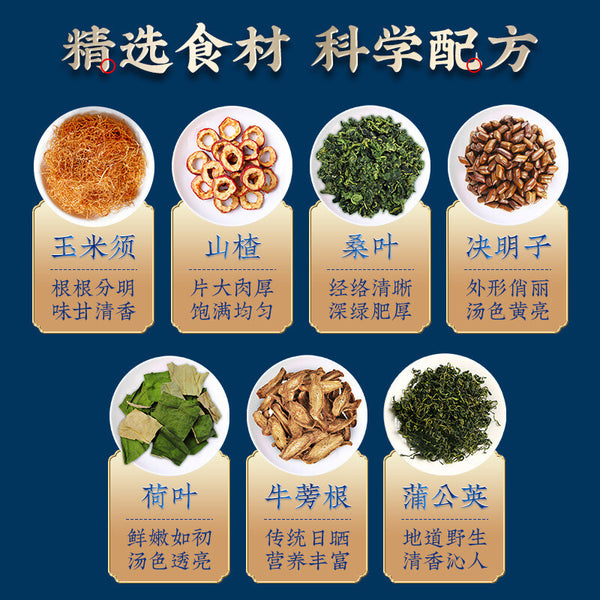 Corn Silk Mulberry Leaf Tea 30 Bags Blood Sugar Control