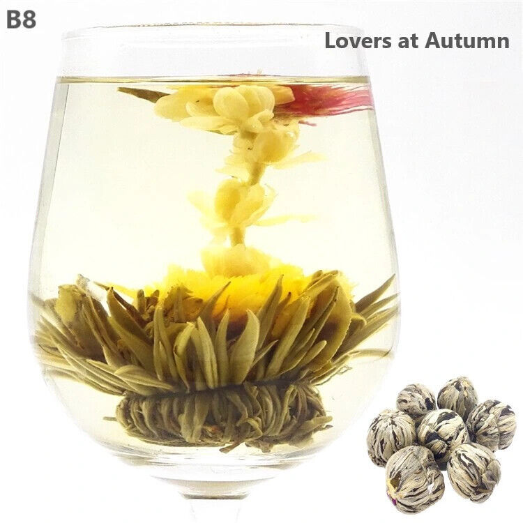 20Pcs High Quality Lily Flower Blooming Tea Balls Jasmine Mixed Flower Tea