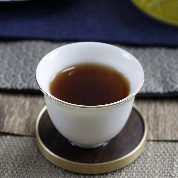 HelloYoung 357g Yunnan Seven Cakes Pu-erh Tea Icelandic Royal Reward Ripe Cake Ripe Pu