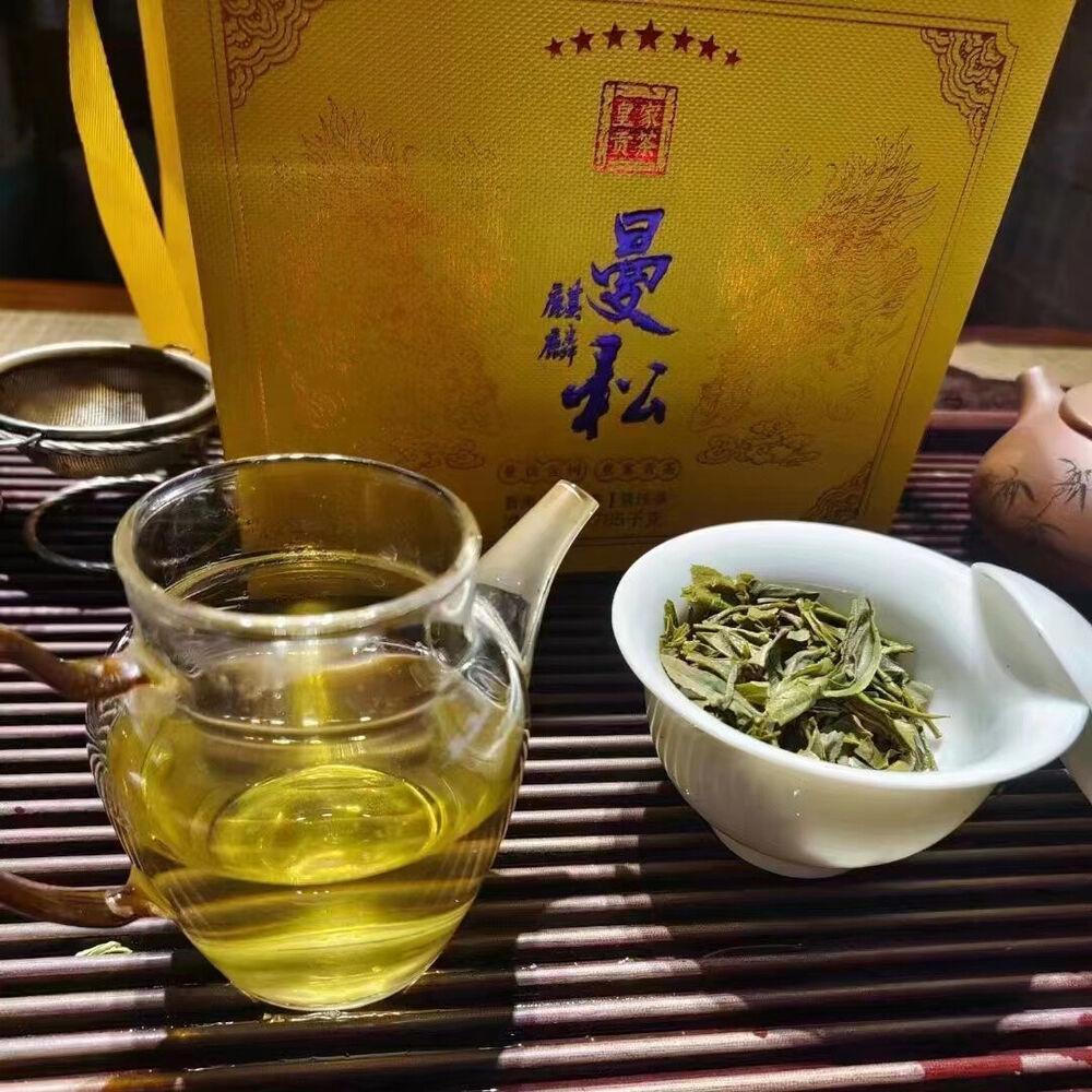 2023 Man Song Kylin Sheng Pu'er Tea Cake Pu-erh Tea Yunnan Raw Puerh Tea 357g Secondary image