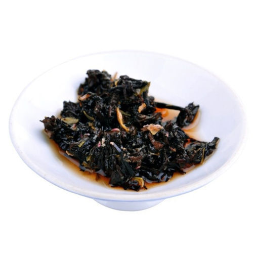HelloYoung Healthy Pressed Tea Green Food Yunnan Organic Ripe Puer Tea Rose Flavor Tea 100g