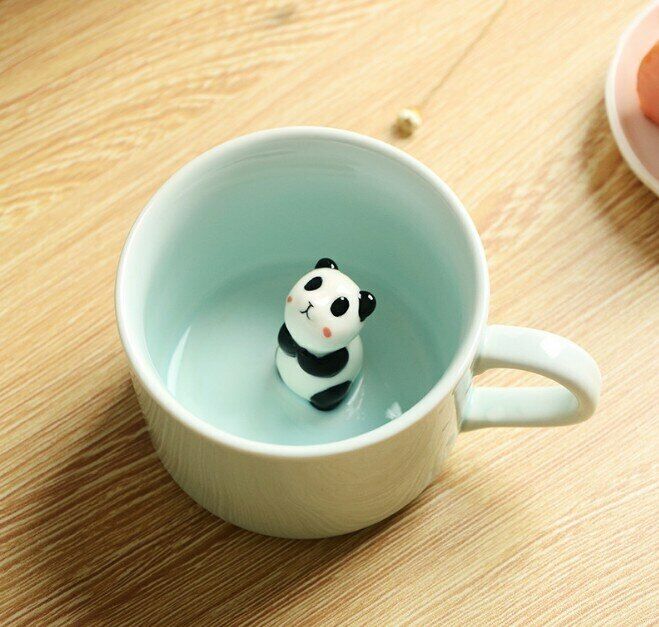 Mugs Cute Animal Coffee Milk Tea Cup New Arrive Creative Cartoon Ceramic Mugs