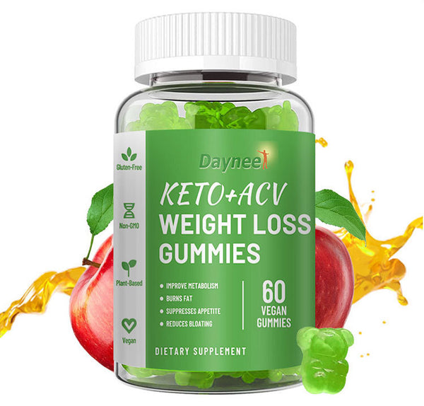 KETO+ACV WEIGHT LOSS GUMMIES 60 Capsules/bottle