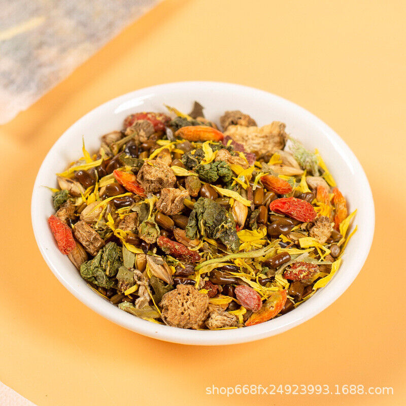 Ginseng Chrysanthemum Tea Herbal Blend Goji Berry Cassia Seed Health Drink Main image