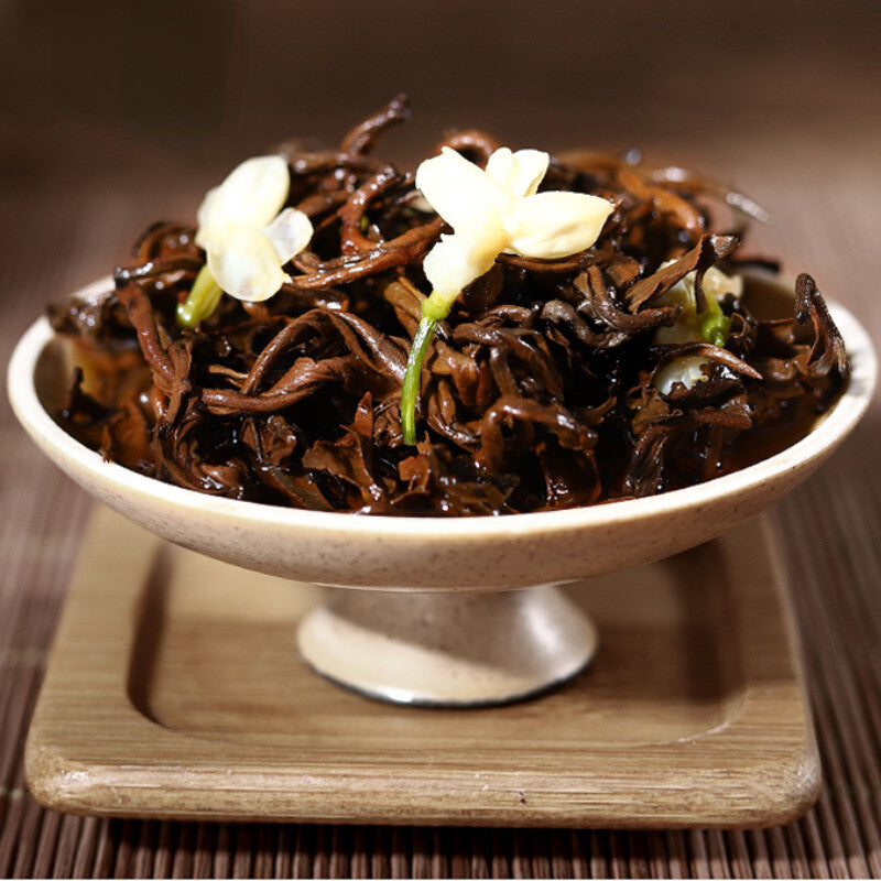 Dianhong Kung Fu Tea Dianhong Black Tea 400g Smoked Jasmine Black Tea In Bulk