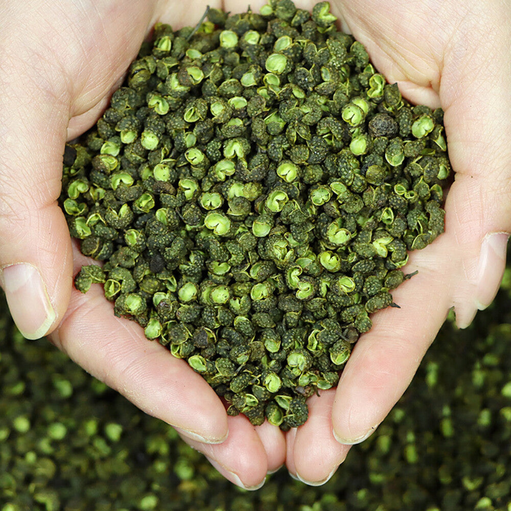 High Quality Spices Herbs Green Peppercorns Dried Pepper Spicy Hot Top Sichuan Main image