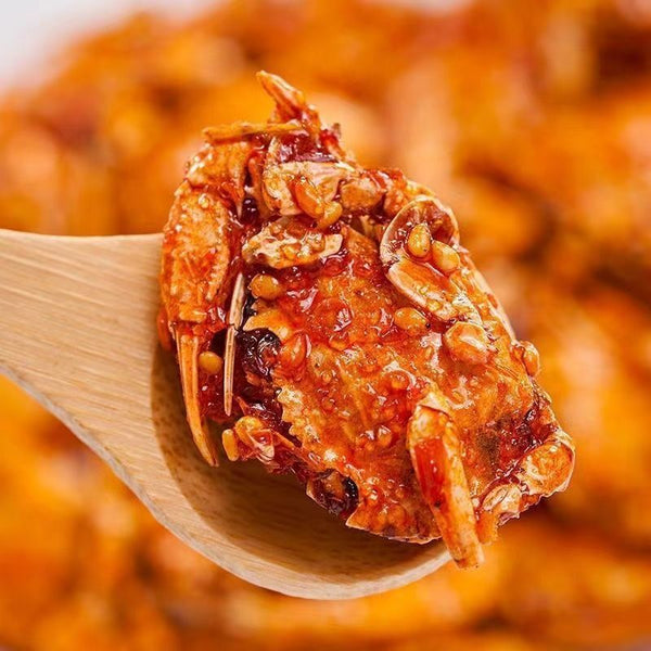 Instant Spicy Small Sea Crab Seafood Snack Sweet & Spicy Crispy Ready to Eat