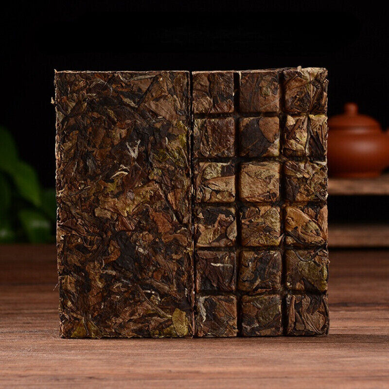 HelloYoung 100g High Mountain Old Tree Top White Tea Brick Healthy Drink Chinese White Tea