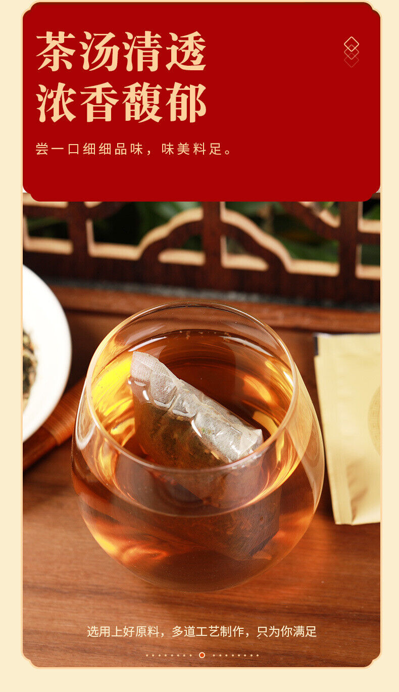 HelloYoung 150g Dandelion bitter tea wrapped Honeysuckle peppermint infusion health tea bag