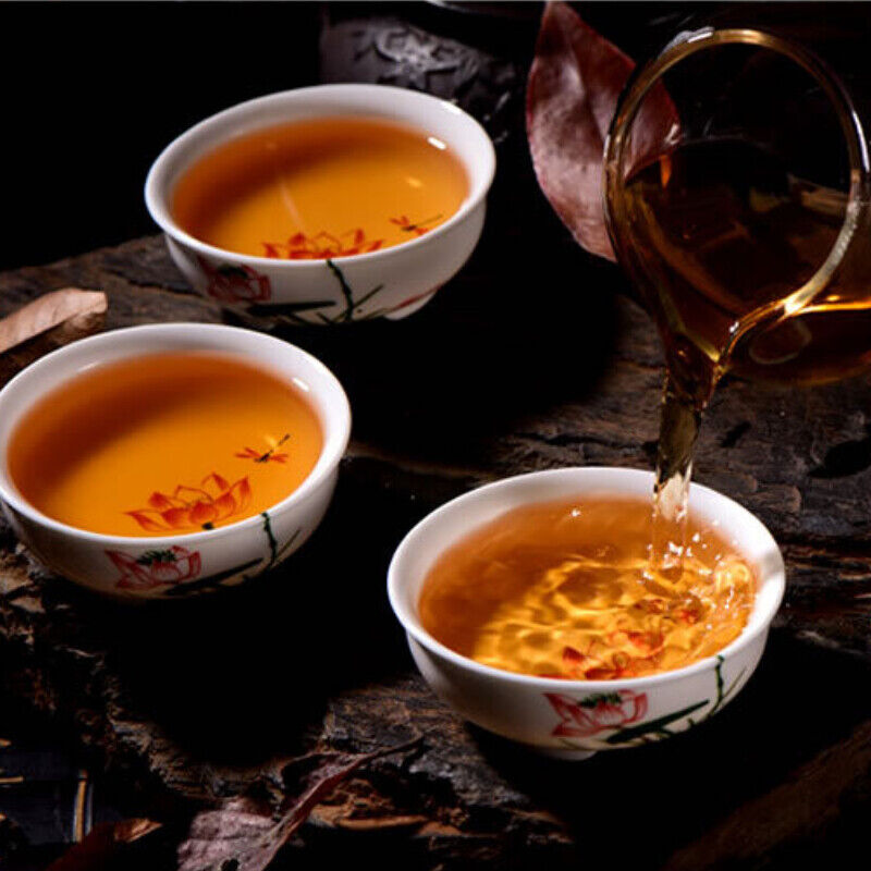 HelloYoung Cha Cake YUNNAN YIN HAO BING CHA Puwen YUNYA Aged Pu-erh Original Puer Tea 400g Main image
