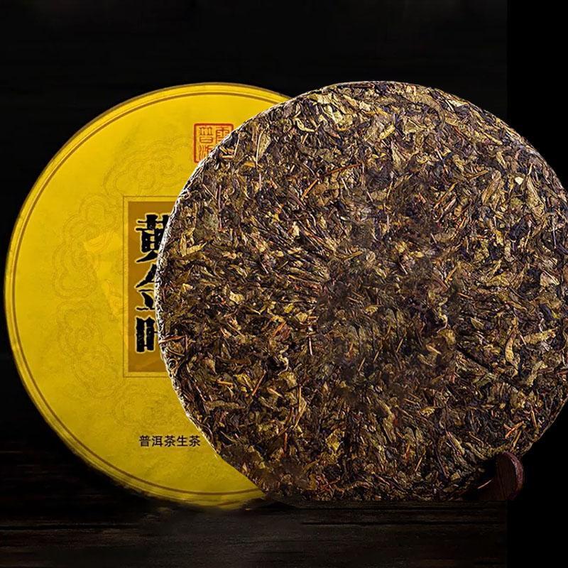 357G gold leaf embellishment high-quality Yunnan Iceland Pu'er raw tea Main image