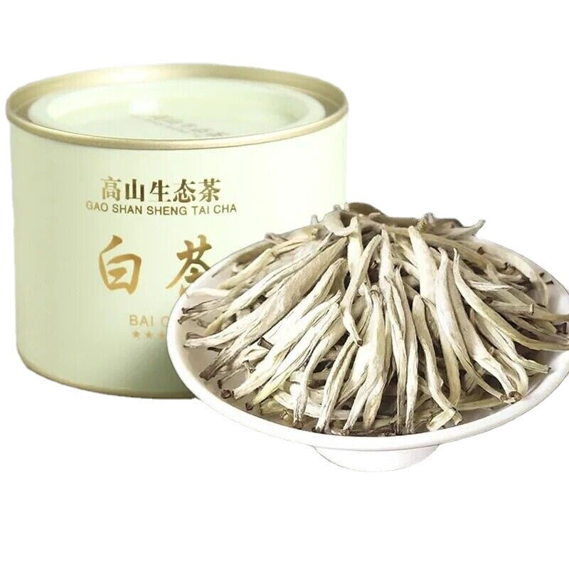 HelloYoung Organice TOP China Premium Silver Needle Fuding White Tea Top gift Bud tea 50g