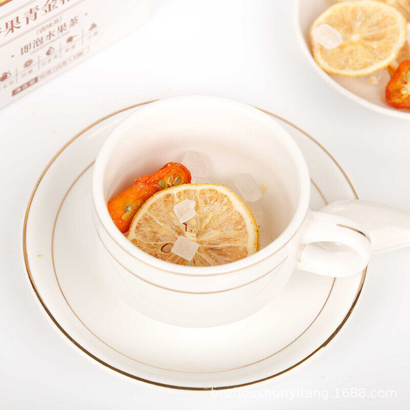 HelloYoung Kumquat Lemon Passion Fruit Tea Flower Fruit Tea Freeze-dried Lemon Slices 90g
