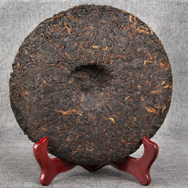 HelloYoung Cake Tea Yunnan Qizi Cha 400g Pu'er Tea Factory Cloud Buds Pu'er Tea Ripe Tea