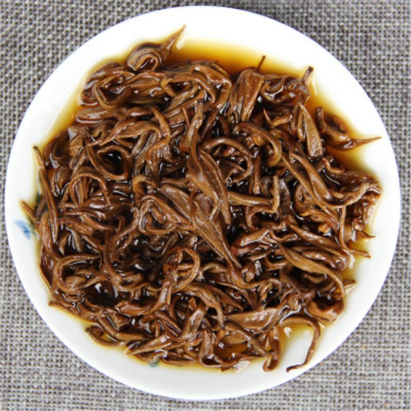 HelloYoung65g Yunnan Fengqing Dianhong Biluochun Tea Golden Screw Black Red Tea Green Food