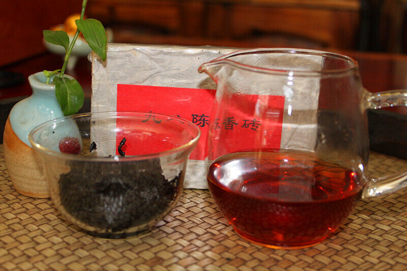 HelloYoung Yunnan Pu'er Tea Brick Tea Aged Pu'er Tea Ripe Tea 250g