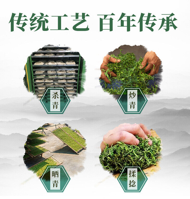 Alpine Cloud Green Tea Fragrant Tea New Tea Green Tea 250g Canned Bulk