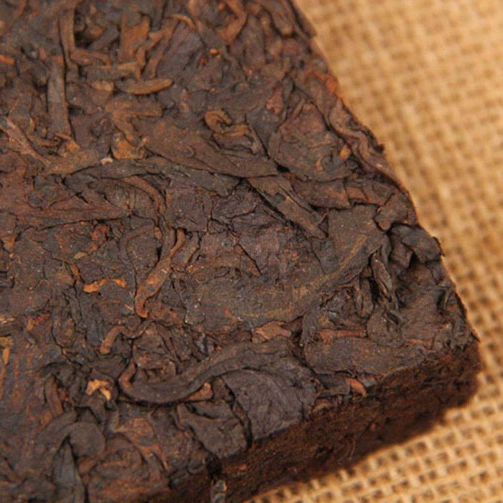 HelloYoung High Quality Ripe Pu erh Tea Brick Old Cooked Pu-erh Tea Health Care Yunnan 250g