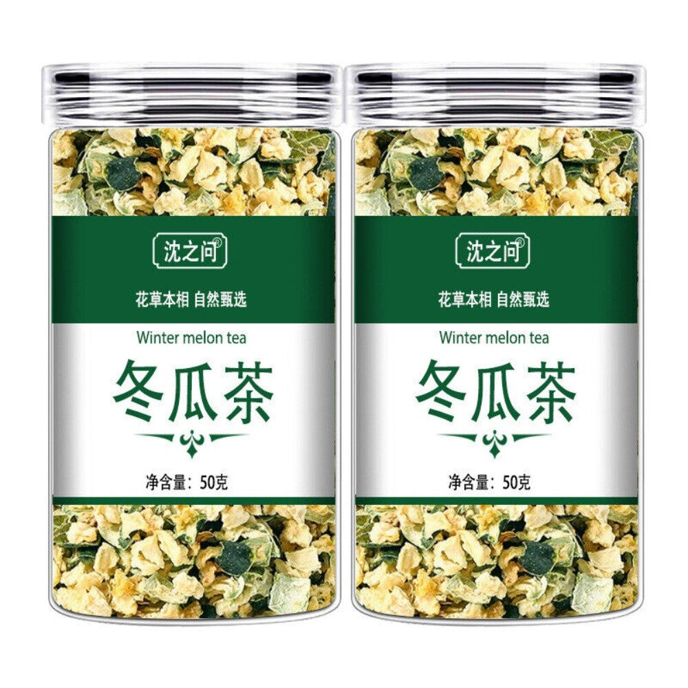 Winter Melon Tea with Flesh Skin Lotus Leaf Hawthorn Cassia Natural Herbal Blend Main image