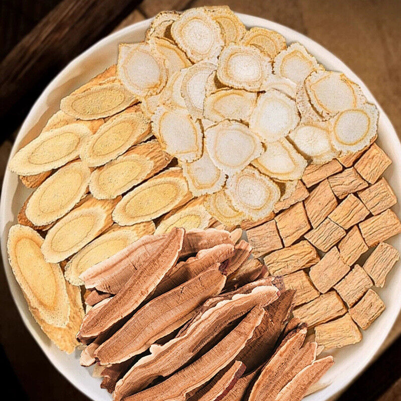 Vitality Four Treasures Tea Astragalus Codonopsis Ginseng Lingzhi Pyramid Bags Main image