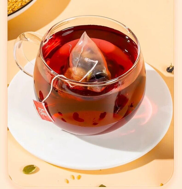Progesterone Balance Tea Seed Cycling Blend Women's Wellness Herbal Tea 100g