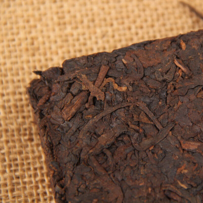 HelloYoung Top-grade Ripe Puer Tea Brick Classical Puer Material Ancient Tree Puerh 250g