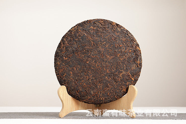 357g Banzhang Old Tree Cake Puerh Ripe Tea Yunnan Puerh Tea