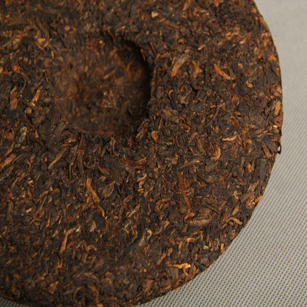 HelloYoung Cooked Puerh Tea Cake Full Fermented Banzhang Golden Bud Ripe Shu Puer Tea 357g
