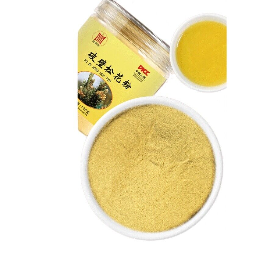 Pine Pollen 100g Jar Broken Pine Pollen 200 Mesh New Powder 100g/Jar