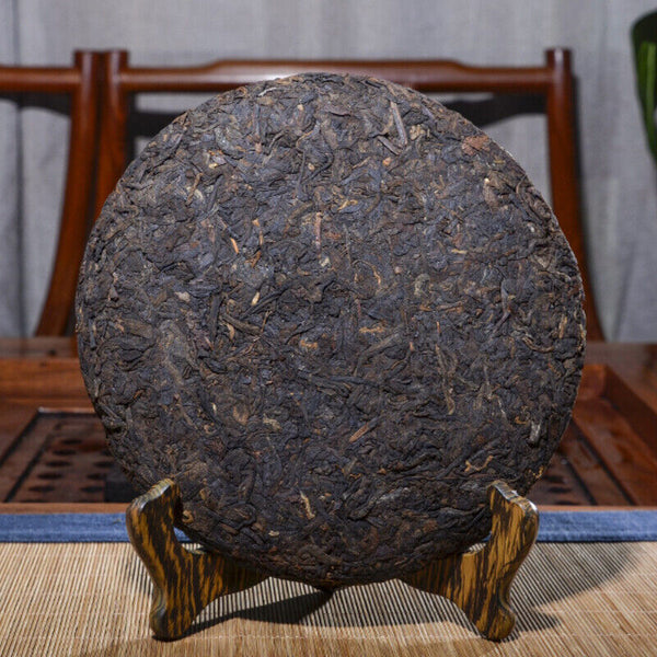 HelloYoung Yunnan Pu'er Tea Imperial Seal Cooked Tea Big Leaf Tea Cake 357g/12.59oz