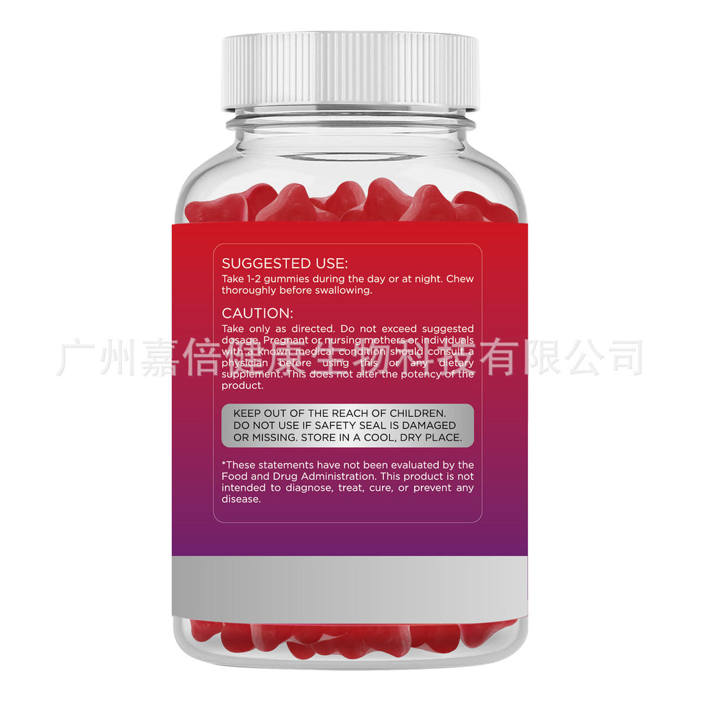 Apple Cider Vinegar Gummy Bears Vitamins for Bowel Movements 60 Capsules