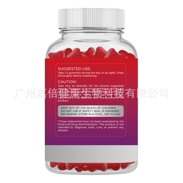 Apple Cider Vinegar Gummy Bears Vitamins for Bowel Movements 60 Capsules