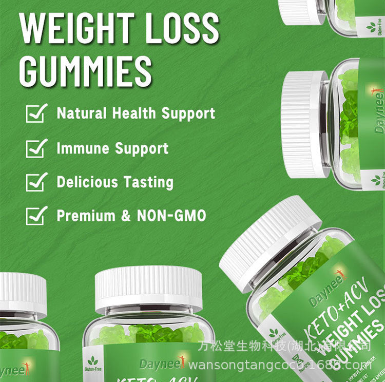 KETO+ACV weight loss Gummies slimming product burns fat