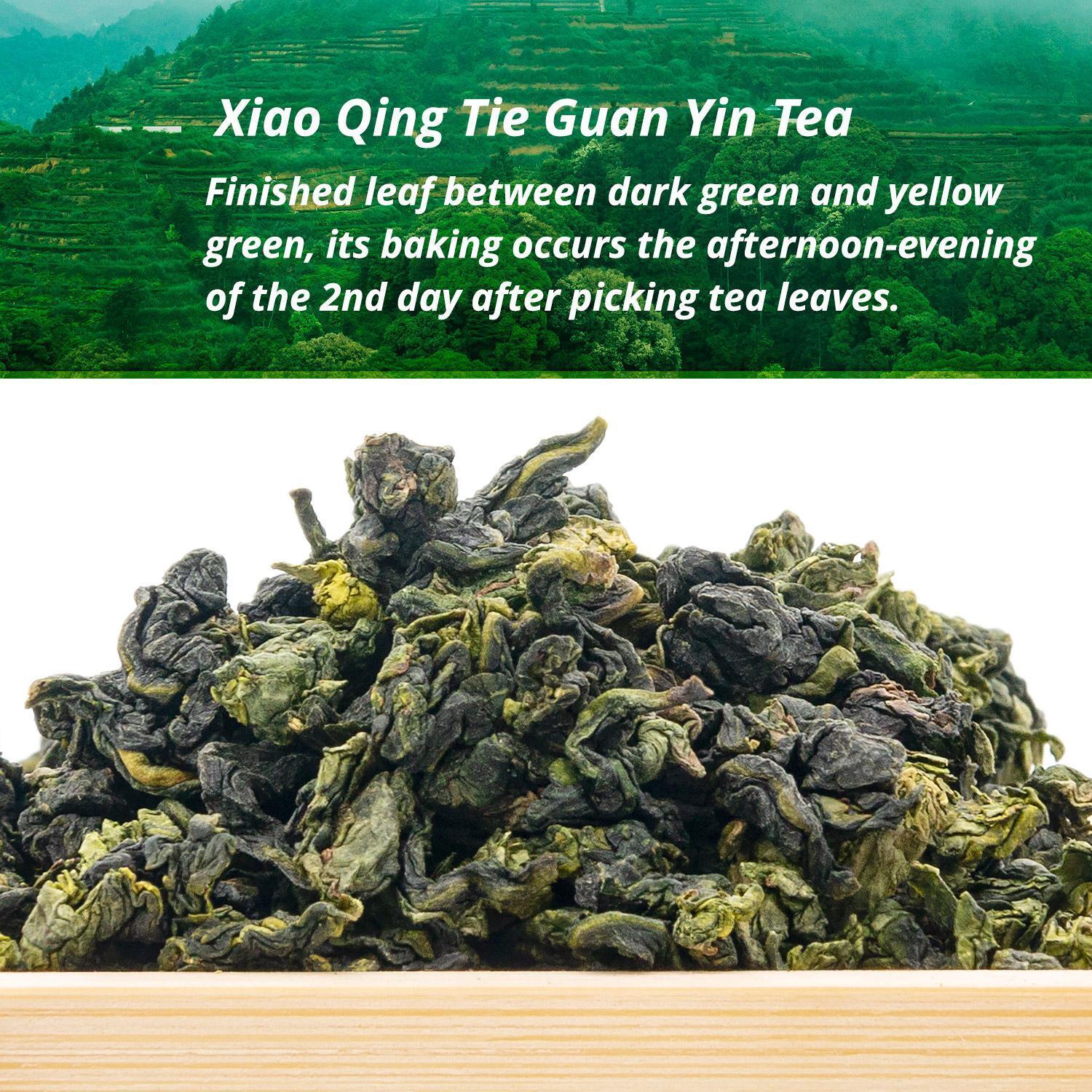 Tie Guan Yin Iron Goddess Of Mercy Oolong Tea Xiao Qing Type Secondary image