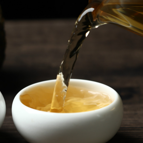 HelloYoung 500g Yunnan Pu'er Tea Icelandic Small Dragon Column Mini Bamboo Tube Raw Tea