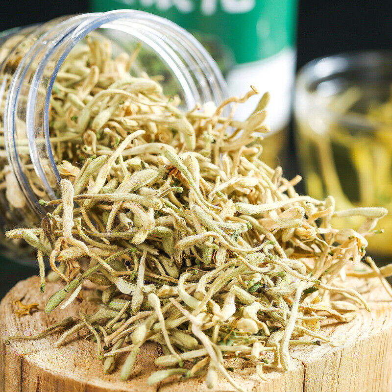HelloYoung Natural Honeysuckle Healthy Herbal Tea Jinyinhua Chinese Organic Flower Tea 40g Secondary image