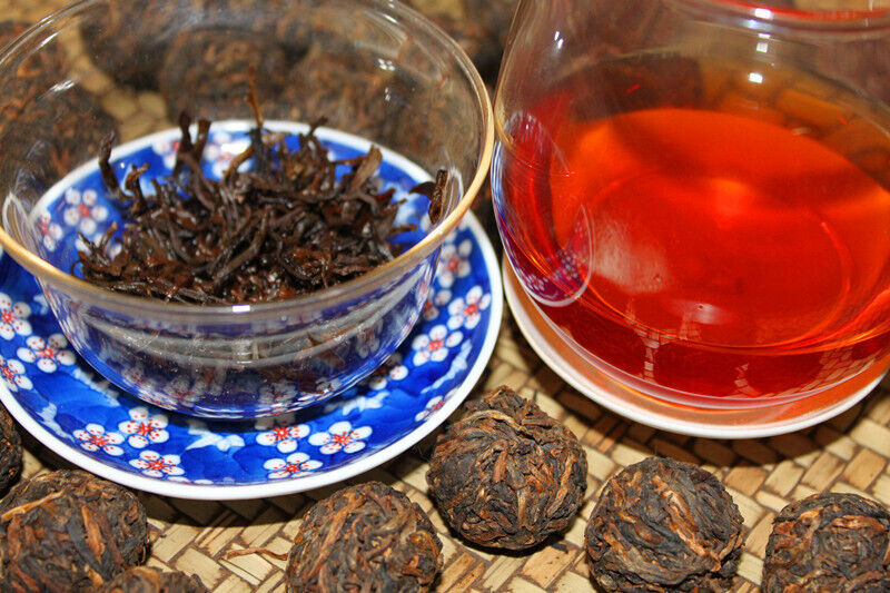 HelloYoung 500g High Quality Yunnan Pu'er Tea Loose Ripe Tea