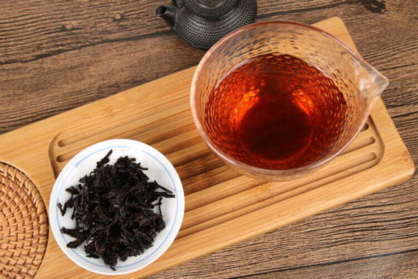 500G Yunnan Pu'er Tea Menghai Old Tree Golden Buds Grade 1 Loose Tea Ripe Tea