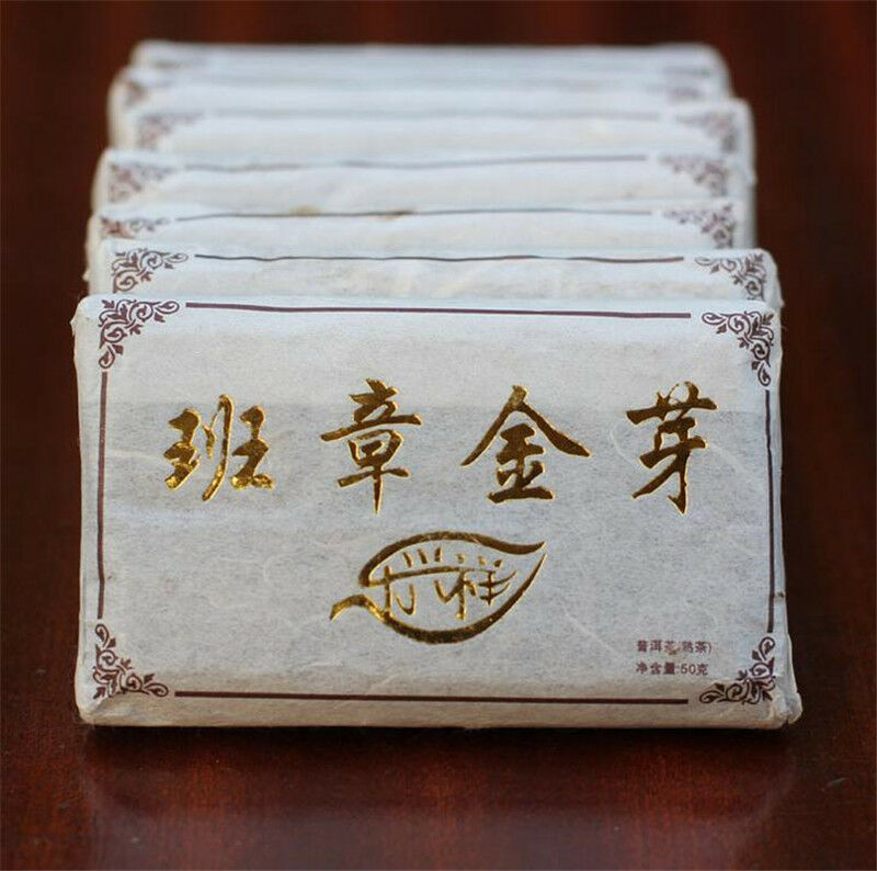HelloYoung 50g Top Quality Ripe Puerh Tea Brick Shu Puer Pu'er Tea Chinese Yunnan Black Tea Secondary image