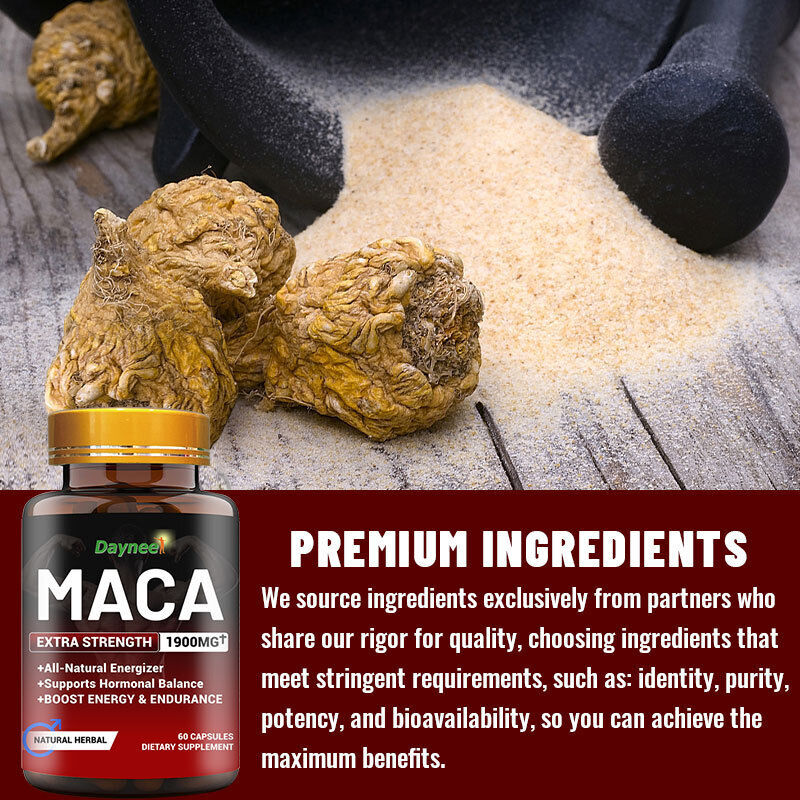 Maca Kidney Power Maca Extra Strength Capsules 60 Capsules Secondary image