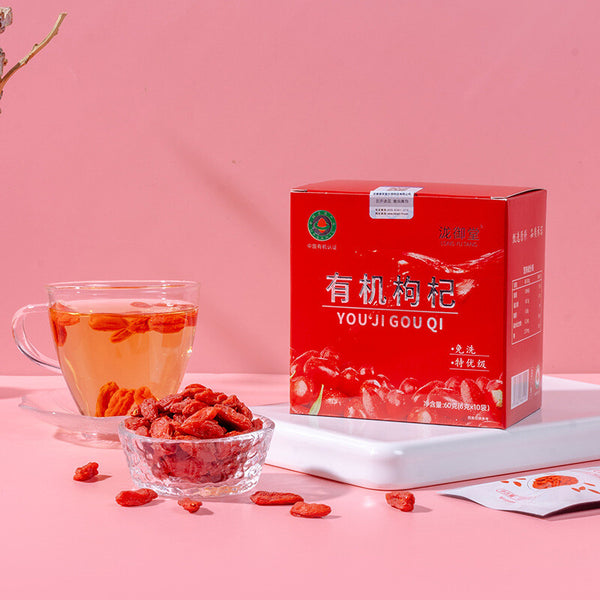 Organic Sulfite-Free Goji Berries 100g Top Grade Ningxia