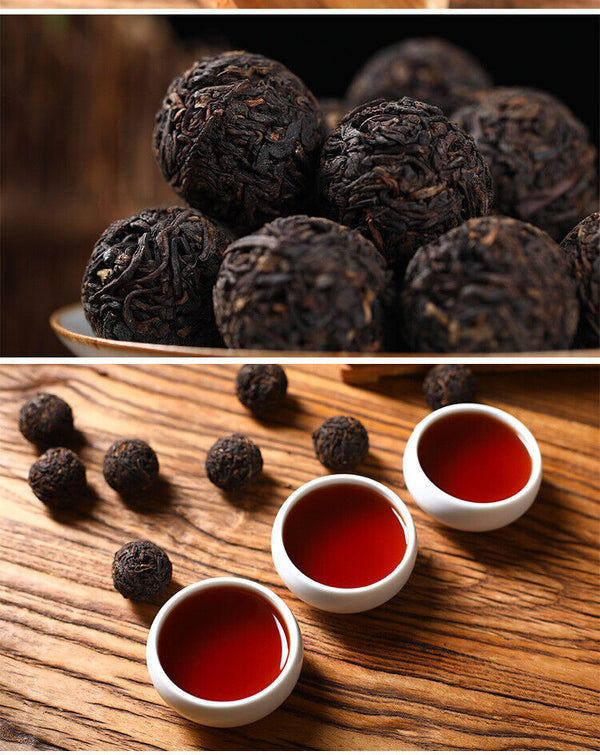 Yiwu Ancient Tree Longzhu Menghai Cooked Tea Xiao Tuo Tea Yunnan Pu'er Raw Tea