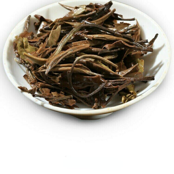 TemuTea 357g Moon White Tea Aged Pu-erh Tea Cake Pu'er Tea Moonlight Beauty Tea