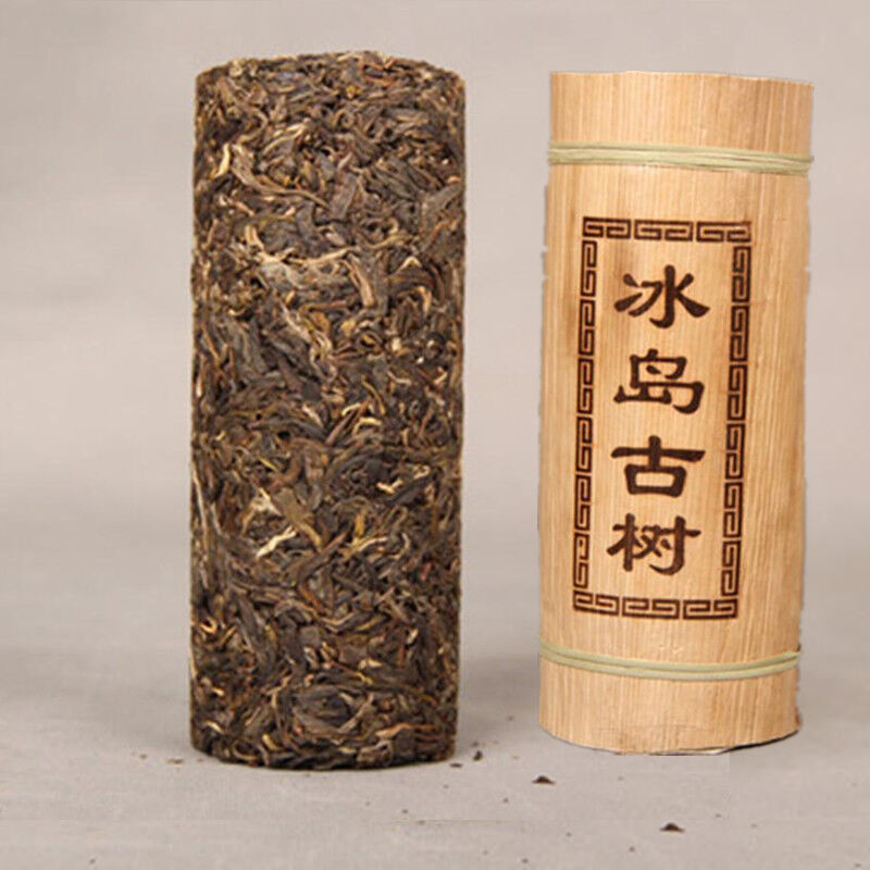 500g Yunnan cha Puerh Tea Dragon Pillar Bamboo Tube Bingdao Old Tree Pu-erh Tea Secondary image